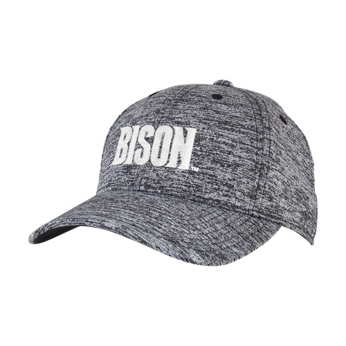  PosiCharge Black/White Electric Heather Hat - Bison