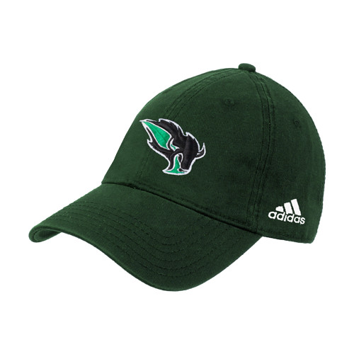  Adidas Dark Green Adjustable Washed Slouch - Power Bison
