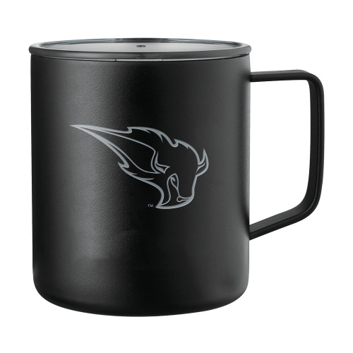  Rover Camp Vacuum Insulated Black Mug 14oz - Power Bison Engraved