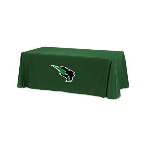  Dark Green 6 foot Table Throw - Power Bison