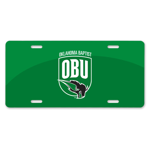  License Plate - Shield Logo