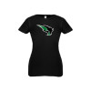 Thumbnail image for  Next Level Girls Black Fashion Fit T Shirt