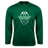 Thumbnail image for  Dark Green Performance Long Sleeve Shirt