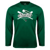 Thumbnail image for  Dark Green Performance Long Sleeve Shirt