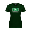 Thumbnail image for  Womens Dark Green Short Sleeve Tee
