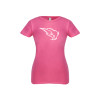 Thumbnail image for  Next Level Girls Fuchsia Fashion Fit T Shirt
