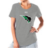 Thumbnail image for  Under Armour Womens Grey Charged Cotton Tee