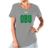 Thumbnail image for  Under Armour Womens Grey Charged Cotton Tee