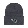 Thumbnail image for  Grey Knit Beanie w/Cuff