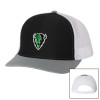 Thumbnail image for  Richardson Black/White/Heather Trucker Hat
