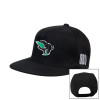 Thumbnail image for  Black Flat Bill Snapback Hat