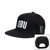 Thumbnail image for  Black Flat Bill Snapback Hat