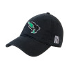 Thumbnail image for  Black Unstructured Adjustable Low Profile Hat
