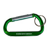 Thumbnail image for  Green Carabiner with Split Ring