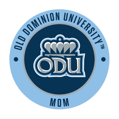  Medium Decal - ODU Mom Circle Decal