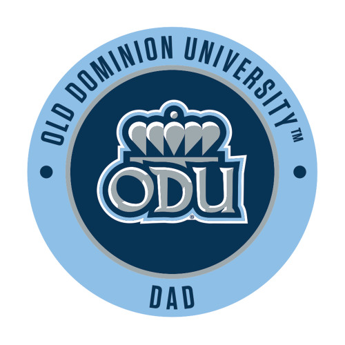 Medium Decal - ODU Dad Circle Decal