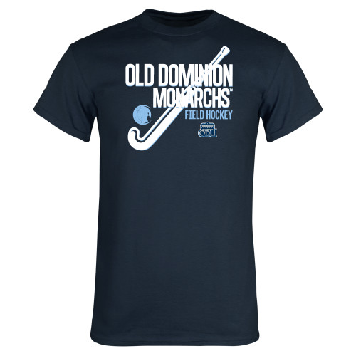  Navy T Shirt - ODU Monarchs Field Hockey Design
