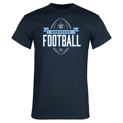  Navy T Shirt - ODU Monarchs Football Design