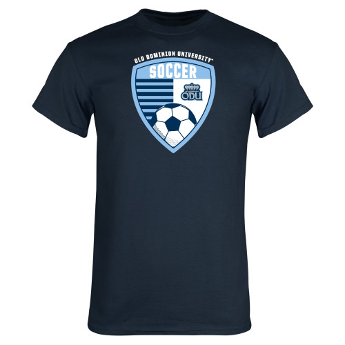  Navy T Shirt - ODU Soccer Design