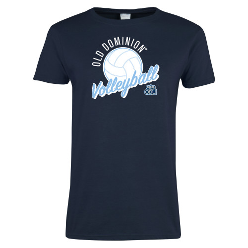 Old Dominion Womens Navy Short Sleeve Tee