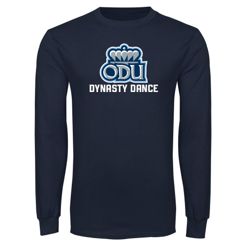  Navy Long Sleeve T Shirt - ODU Dynasty Dance