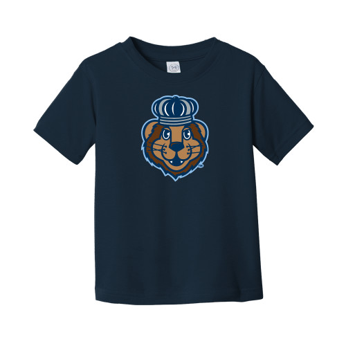  Toddler Navy T Shirt - ODU Monarch Mascot Head Youth Mark