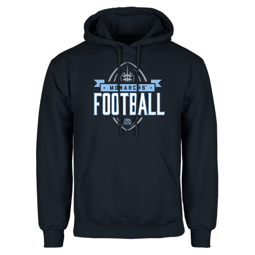  Navy Fleece Hoodie - ODU Monarchs Football Design