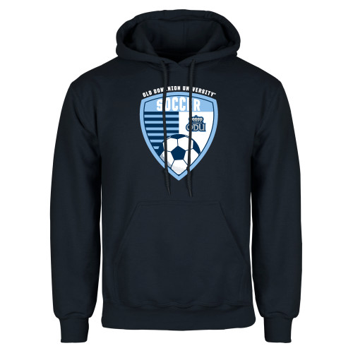  Navy Fleece Hoodie - ODU Soccer Design