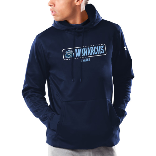  Under Armour Navy Armour Fleece Hoodie - ODU Monarchs Sailing
