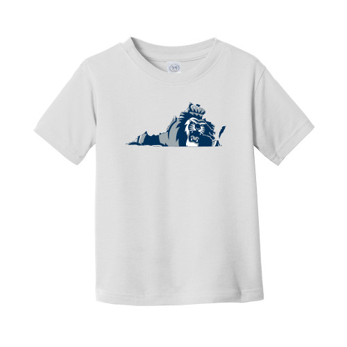  Toddler White T Shirt - ODU State Mark
