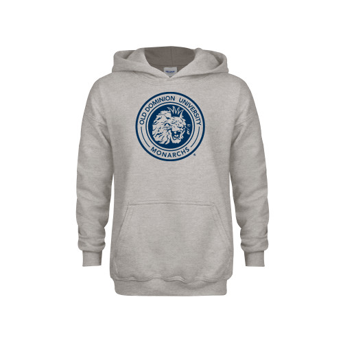  Youth Grey Fleece Hood - ODU Vintage Seal