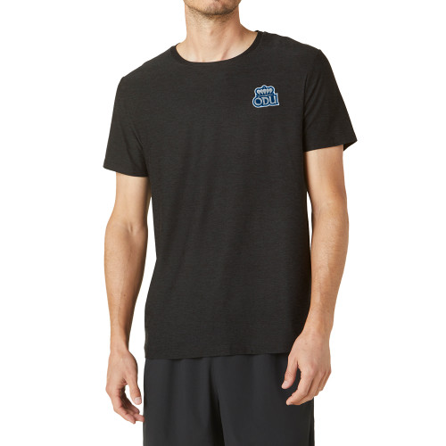  Beyond Yoga Mens Darkest Night Featherweight Always Beyond Short Sleeve Tee  - ODU with Crown Primary Mark
