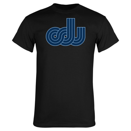  Black T Shirt - ODU Vintage Logo