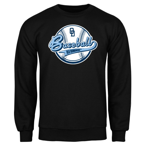  Black Fleece Crew - ODU Baseball Design