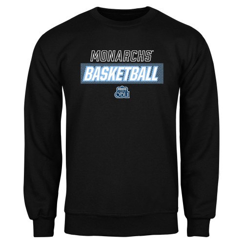  Black Fleece Crew - ODU Basketball Netting Pattern Design