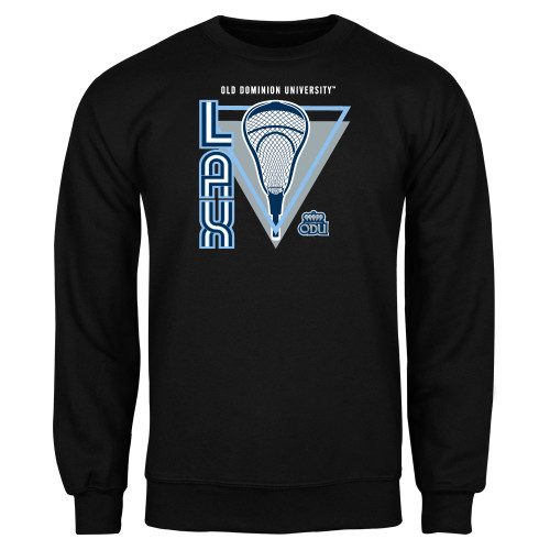  Black Fleece Crew - ODU Lacrosse Design