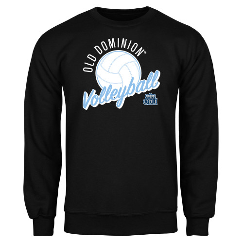  Black Fleece Crew - ODU Volleyball Design