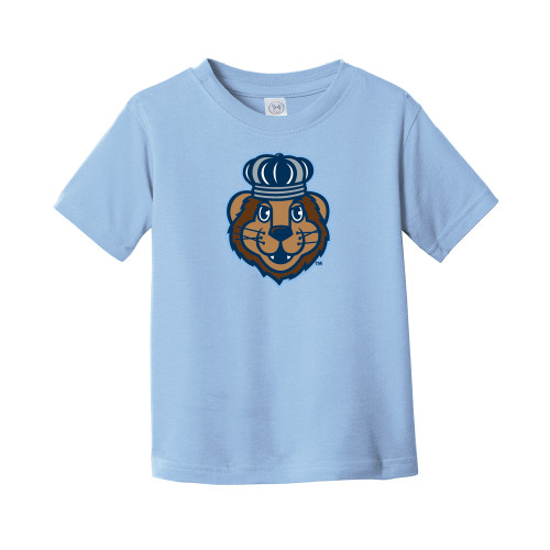  Toddler Light Blue T-Shirt - ODU Monarch Mascot Head Youth Mark