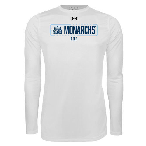Main Image for  Under Armour White Long Sleeve Tech Tee