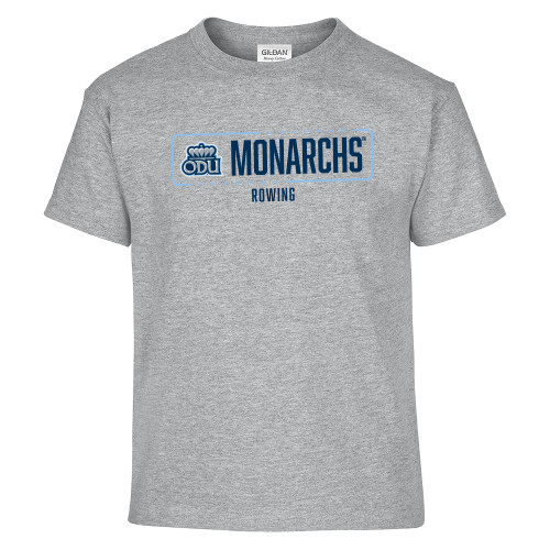  Youth Grey T Shirt - ODU Monarchs Rowing