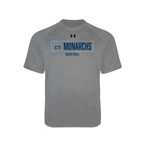  Under Armour Youth Grey Tech Tee - UA - ODU Monarchs Basketball