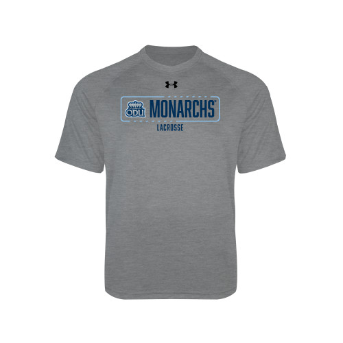  Under Armour Youth Grey Tech Tee - UA - ODU Monarchs Lacrosse
