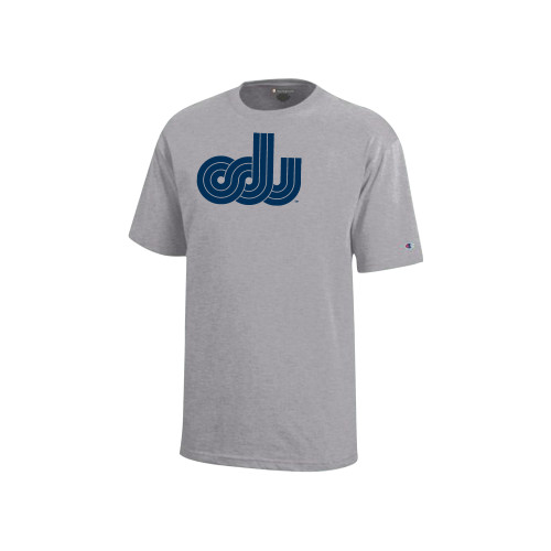  Champion Youth Grey Short Sleeve Tee - ODU Vintage Logo