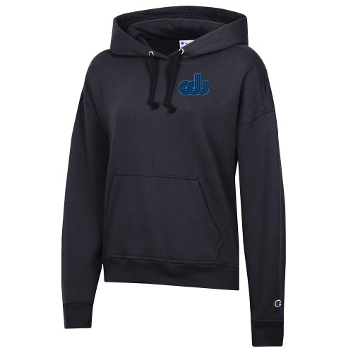 Main Image for  Champion Womens Black Powerblend Pullover Hood