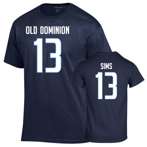  Champion Navy T Shirt - Dallas Sims - 13