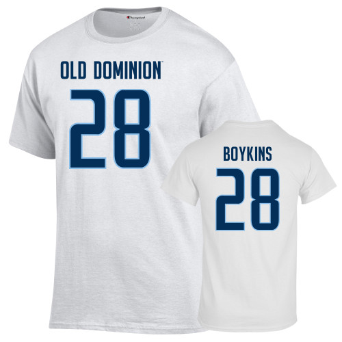  Champion White T Shirt - Christopher Boykins - 28