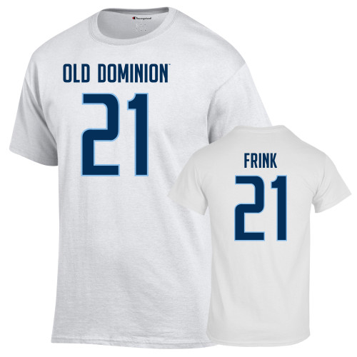  Champion White T Shirt - Zion Frink - 21