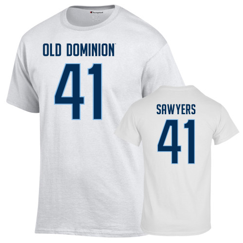  Champion White T Shirt - Gage Sawyers - 41