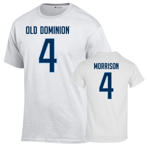  Champion White T Shirt - Amorie Morrison - 4