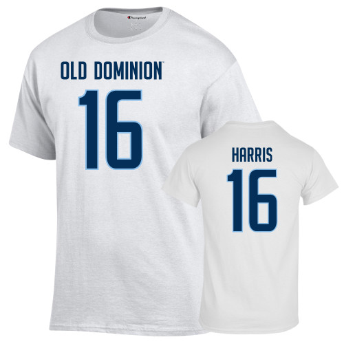  Champion White T Shirt - KhianDre Harris - 16